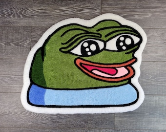 Pepe the Frog (PeepoHappy) Handmade Rug