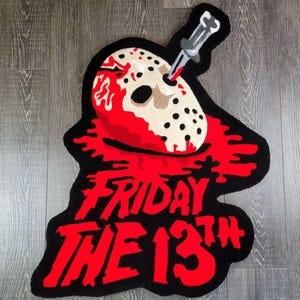 Friday the 13th Handmade Rug