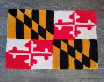 Maryland Flag Rug