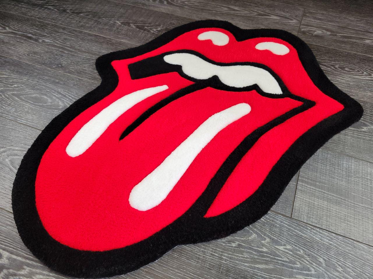 Rolling Stones Handmade Rug - Etsy