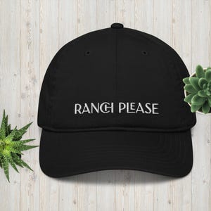 Ranch Please Hat, Funny Hats, Foodie Hats, Ranch Lover Hat, Organic dad hat
