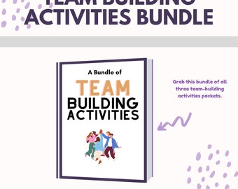 3-Pack Bundle of Team Building Activities: Office Games | Icebreaker Challenges for Effective Meetings or Trainings | Staff Appreciation Fun