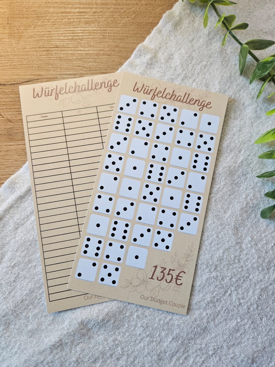 Dice Challenge NEW Print Version 200 G Paper - Suitable for A6 ...