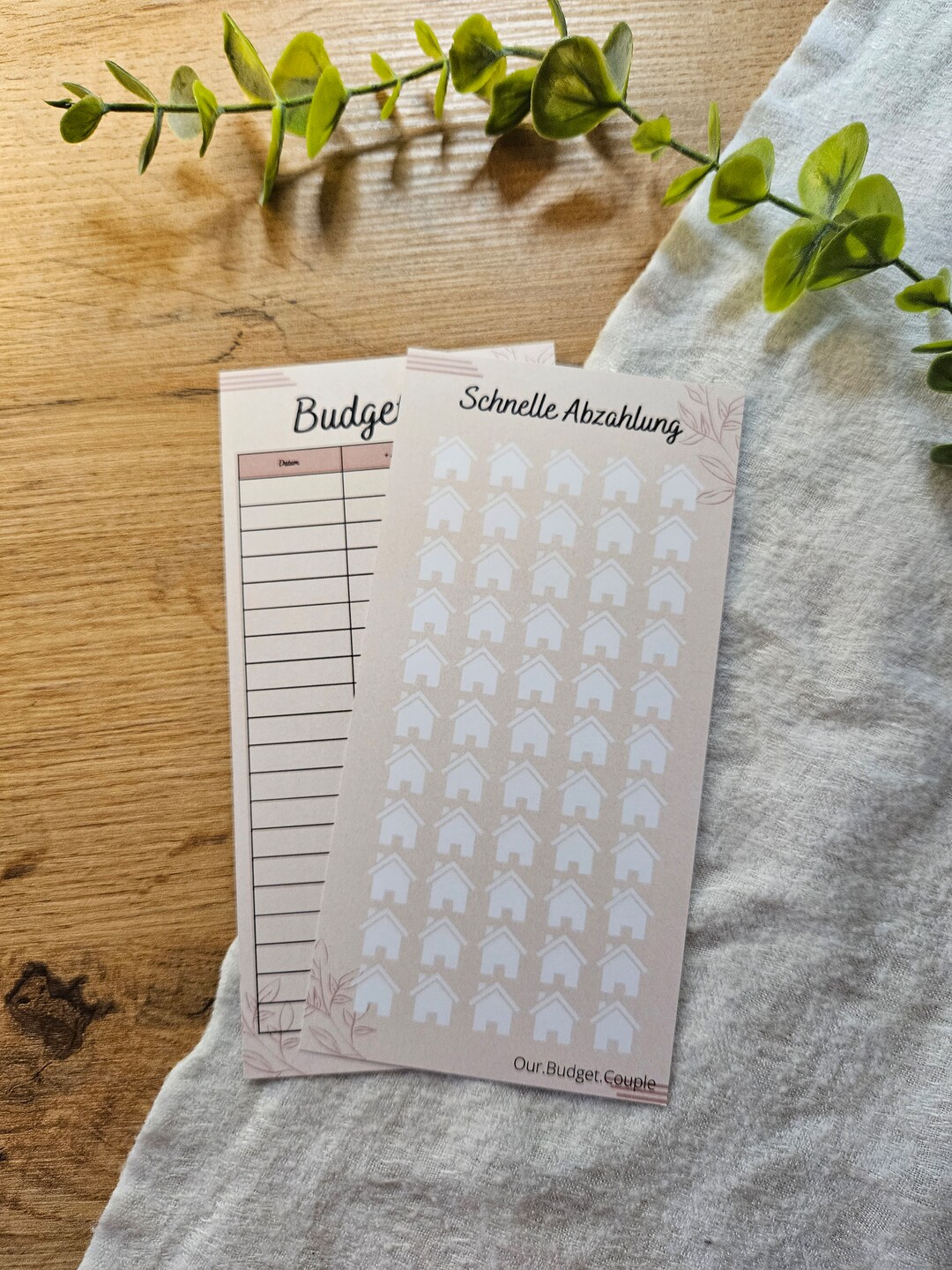 Fast Payment - Savings Challenge Print Version 200 G Paper - for A6 ...