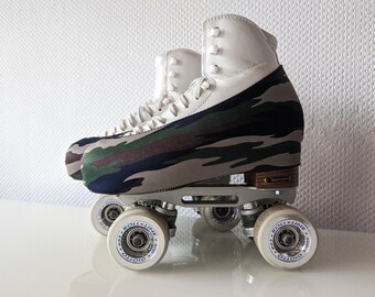 Schonies - half boot protectors for roller figure skating, inline figure skating and figure skating - size 170-300 - color camouflage 1
