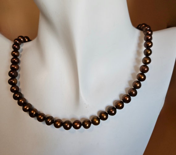 Chocolate Cultured Pearls