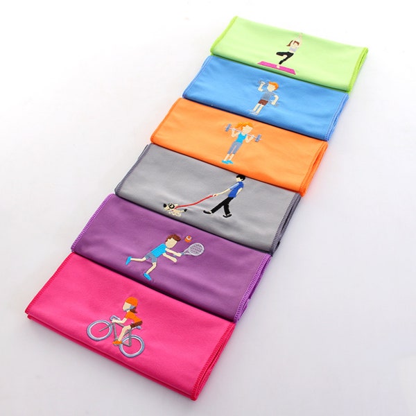 Gym Towel For Men, Gym Towel For Women, Microfiber Gym Towels, Super Soft Quick Dry Workout and Sweat Towel, Summer Beach Towel Microfiber