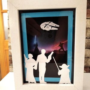 Image lumineuse Star Wars