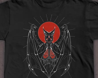 Camiseta Dark Moon Furry Eldritch unisex, talla negra