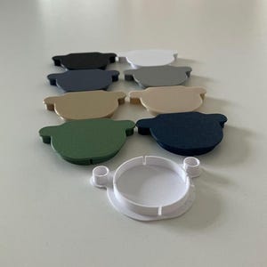 IKEA Scharnierlochabdeckung (3er-Pack), kompatibel mit anderen vorgebohrten Scharnierlöchern