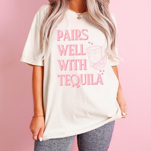 Tequila Shirt Funny Drink Graphic Tee Tequila Lover Gift Margarita Tshirt Comfort Colors Shirt Women’s