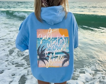 Summer Hoodie Oversized Beach Hoodies Aesthetic Y2K Sweatshirt