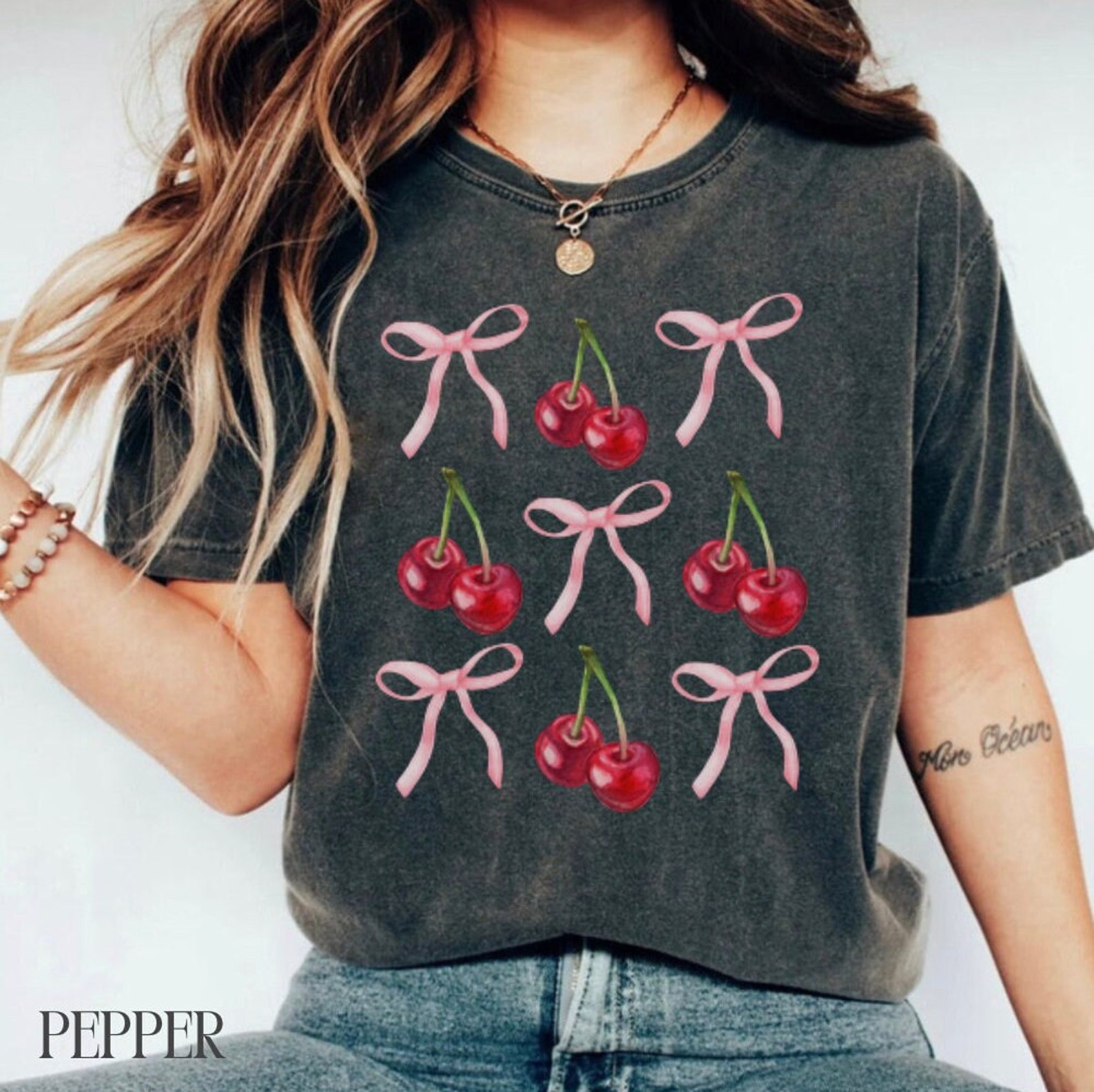 Autumn Girly Coquette Graphic Tee