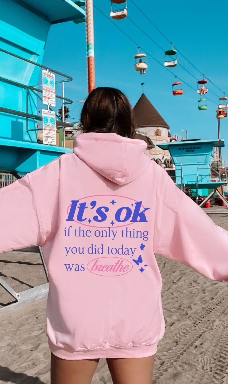 Positive Unisex Oversized Hoodie