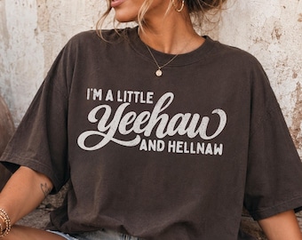 Yeehaw Cowgirl Shirt Funny Western Graphic Tee Retro Country T-Shirt Southern Cowgirl Gift for Her Country Concert Tee