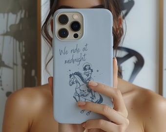 Capa de telefone de cowgirl, estética ocidental, capa de telefone moderna, pin up, presente para ela, retrô, country, menina, capa de telefone