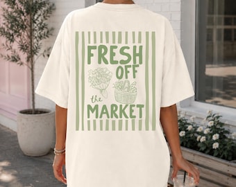 Fresh Off the Market Shirt Farmers Market Bridal Comfort Colors Tee Engagement Party Shirt Bride To Be Outfit Future Mrs Gift