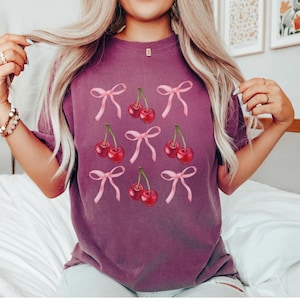 Girly Girl Tshirt Ribbon Shirt for Women