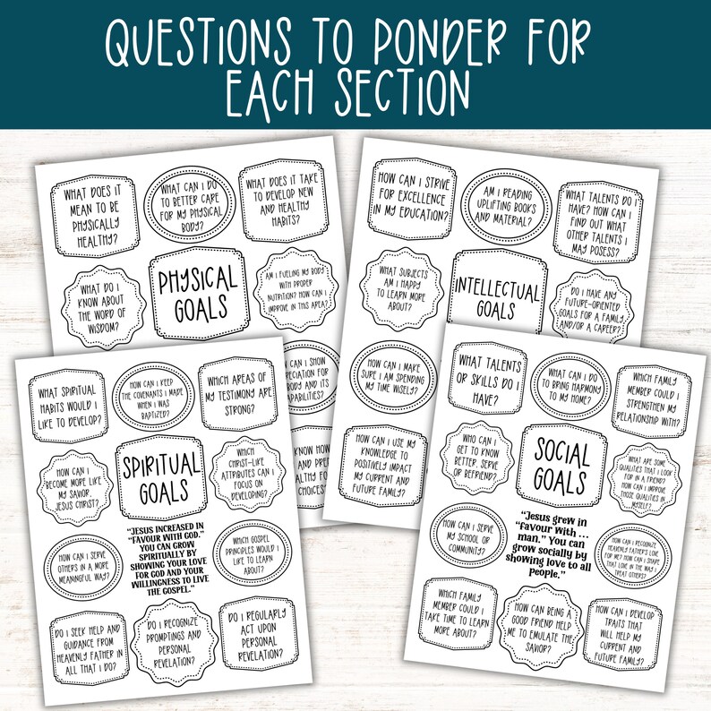 Youth Goals LDS LDS Youth Goals - Il 794xN.5493167429 S2fm 