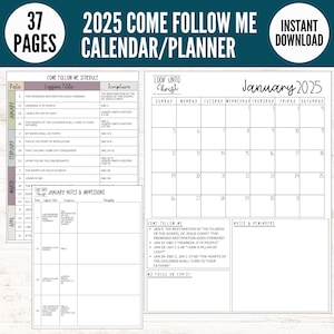 Doctrine and Covenants 2025, Look Unto Christ, D&C 2025, Come Follow Me 2025, Come Follow Me, LDS Youth Theme 2025, Look Unto Christ Planner