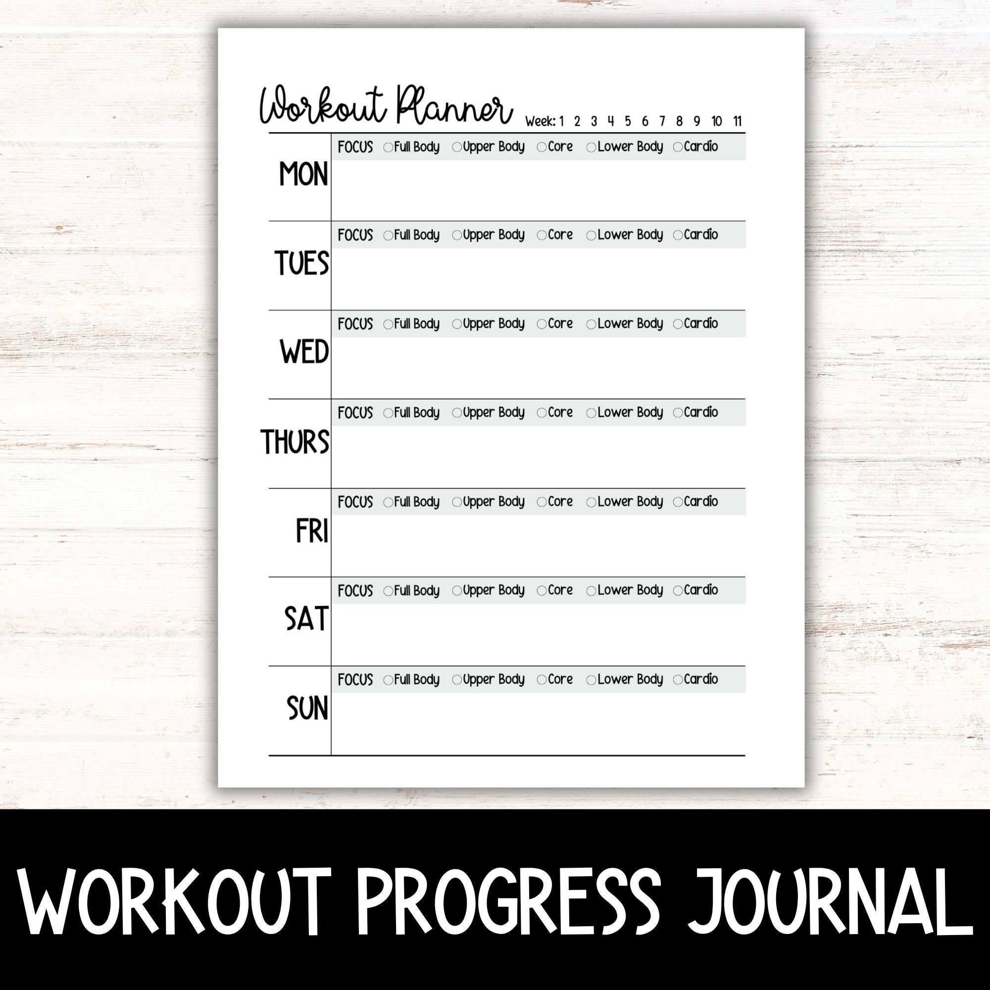 75 Medium Challenge, 75 Medium Challenge Printable, 75 Day Challenge ...