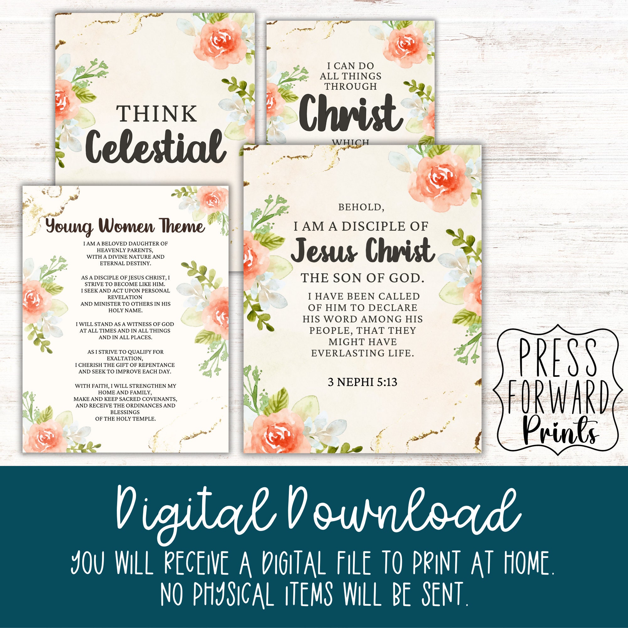 LDS Youth Theme 2024, YW Theme 2024, 2024 Youth Theme, 2024 Youth Theme