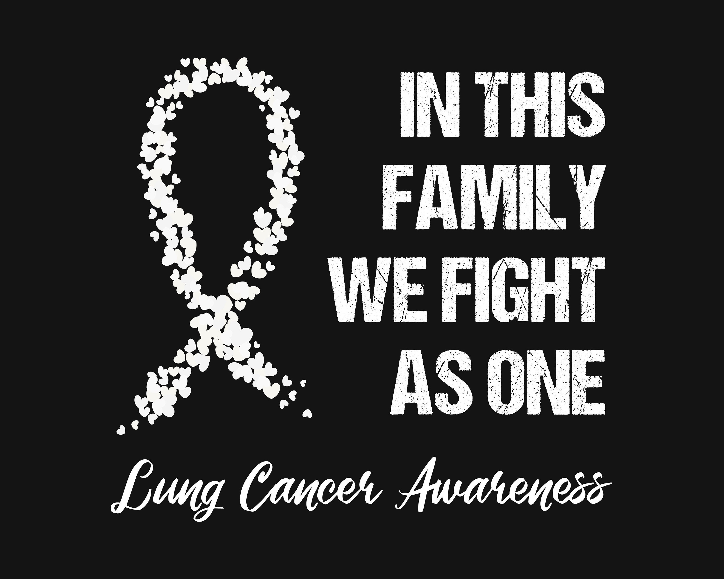 Lung Cancer SVG PNG 2 Variants Cut Files for Cricut - Etsy