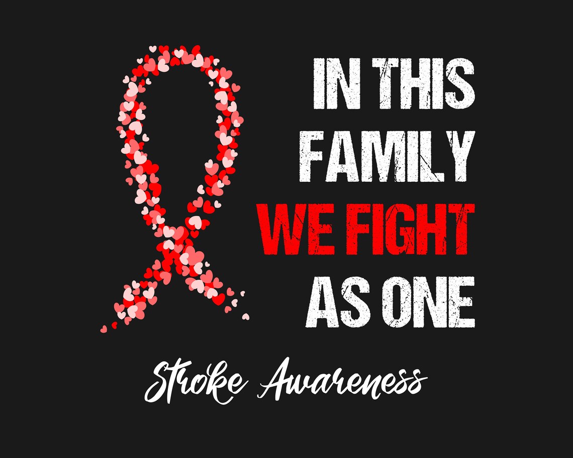 Stroke Awareness SVG, PNG, 2 Variants, Cut Files Cricut, Silhouette ...