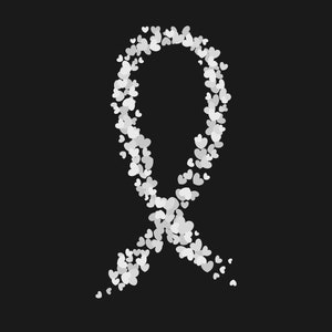 Gråband SVG, PNG - Hjärncancer, klippfil Cricut, Silhouette, Cameo