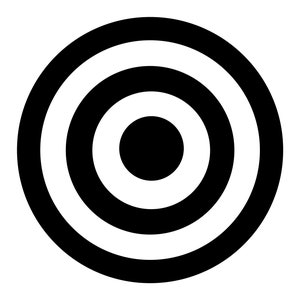 Bull&#39;s Eye Target SVG, PNG - Target Svg, Target Practice Svg, Target Clipart, Cut File For Cricut & Silhouette, Printable