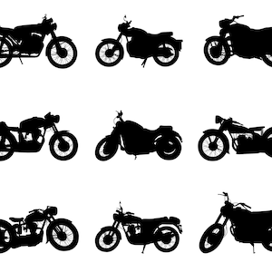 Motorcycle SVG Bundle, PNG, Motorcycle cut files for Cricut, Silhouette, Cameo, Motorcycle Clipart, Motorcycle Printable