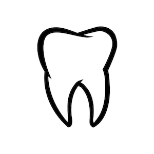 Ząb SVG, Zęby SVG, PNG, Dentysta SVG, plik do cięcia dla Cricut, Sylwetka, Cameo, Clipart, Clipart Ząb, Dentysta SVG