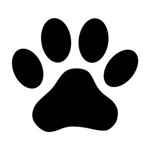Chien patte SVG, PNG - patte Svg, empreinte de patte de chien, Animal Svg, imprimé Animal, chien Clipart - couper des fichiers pour Cricut & Silhouette - vinyle, autocollant, autocollant