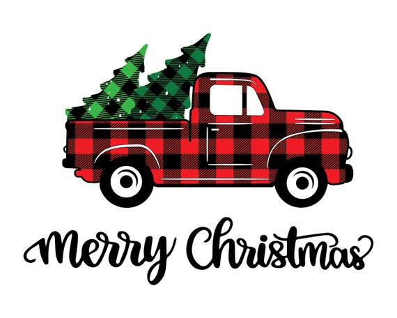 Red Plaid Truck And Christmas Tree Light-Truck Christmas T-Shirt Red Plaid Truck And Christmas Tree Light-Truck Christmas T-Shirt