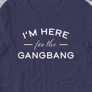 Camiseta de gangbang, camiseta de la vieja escuela, camiseta divertida
