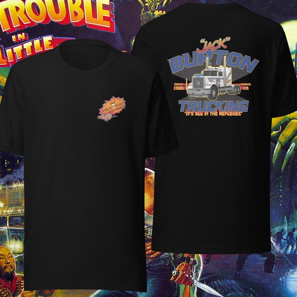 Jack Burton Trucking Shirt, Big Trouble in Little China Inspired, Pork Chop Express