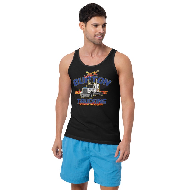 Tank Top - Big Trouble in Little China Inspired - Jack Burton Trucking