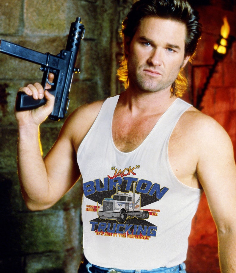 Camisa de camión Jack Burton, Gran problema en Little China Fan Art, Pork Chop Express imagen 1