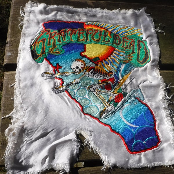 Grateful Dead SYF Rainbow Bus Embroidered Patch