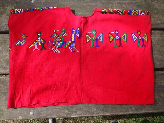 Vintage Handwoven Cloth/Huipil from Guatemala (S-… - image 2