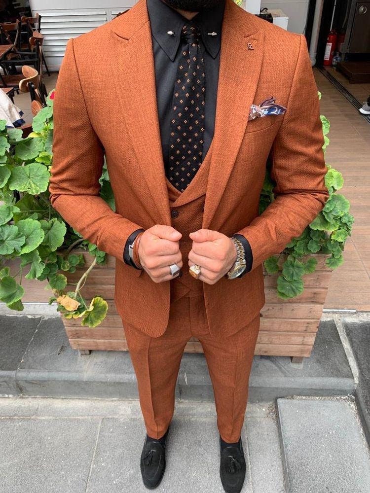 Rust colored coat - Etsy Canada