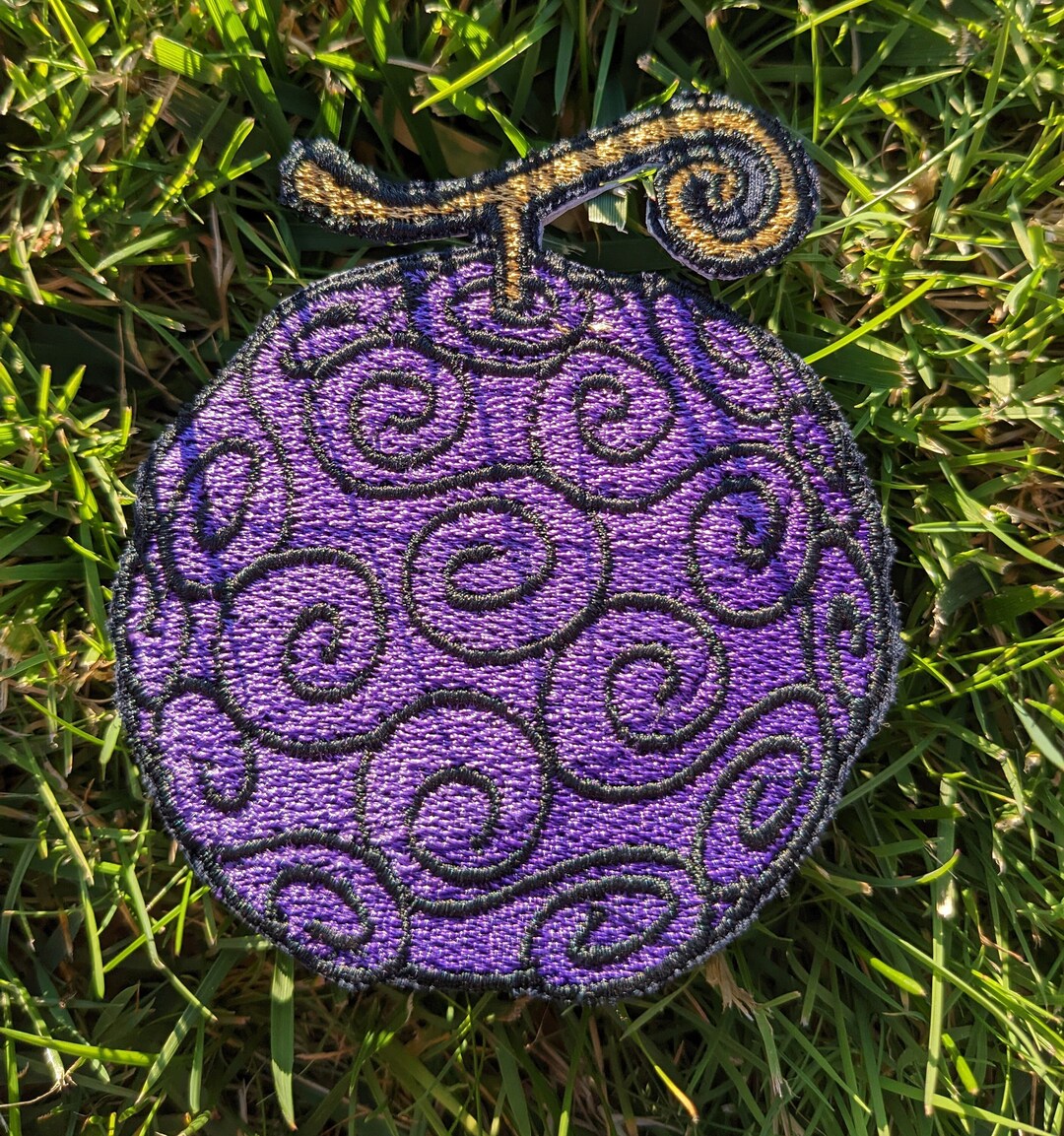 One Piece Gomu Gomu No Mi gum Gum Fruit Iron on Patch Etsy Australia