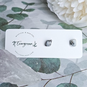 Rainbow Moonstone Studs, Real Gemstone Earrings, Rainbow Moonstone Earrings, Unique Gifts, Crystal Studs