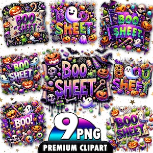 Boo Sheet Halloween Png, Funny Ghost Boo Halloween PNG, halloween kidful, Halloween PNG, Vibrant Halloween Sublimation for shirt, png trendy
