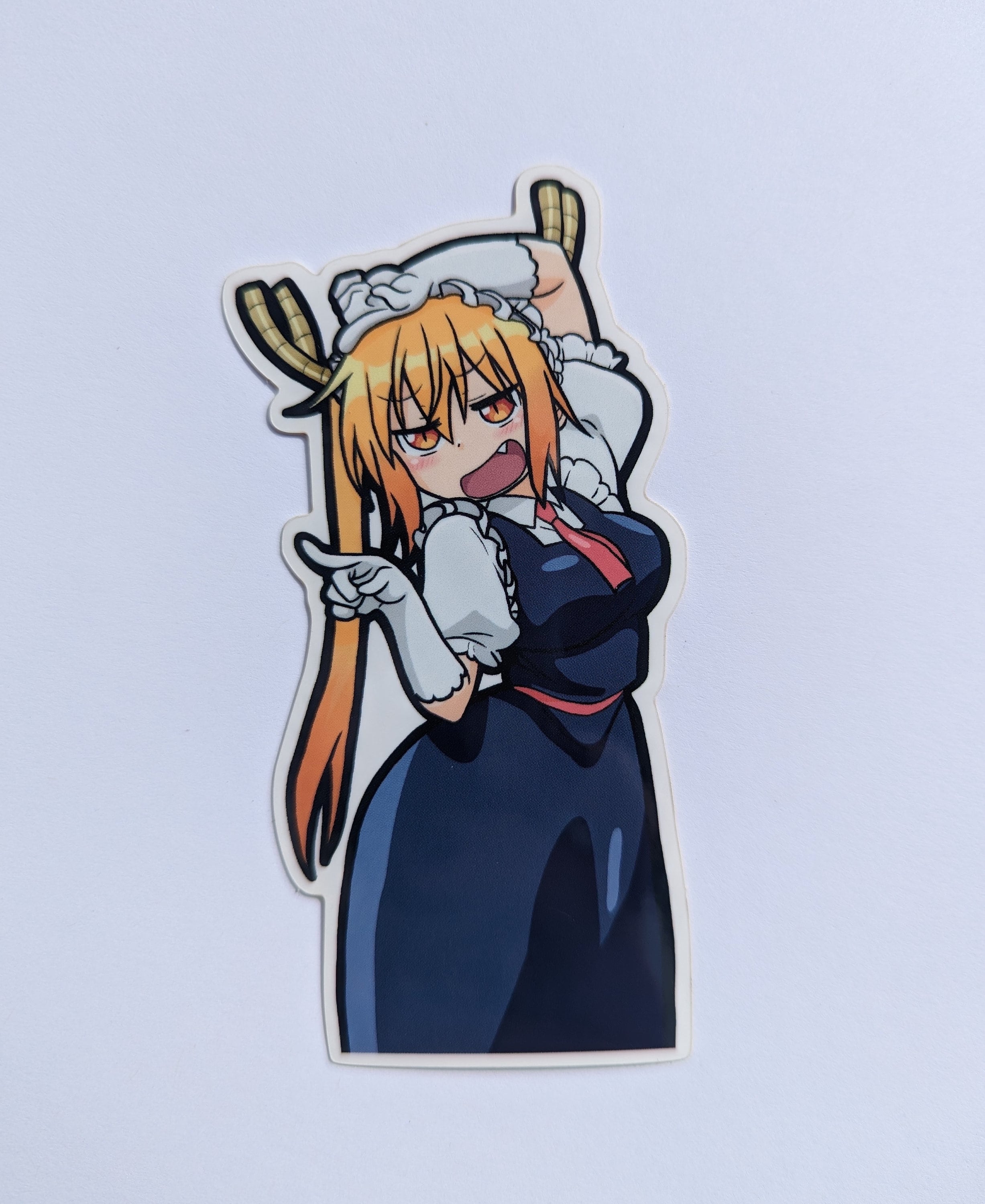 Kobayashi Tohru Accusing Anime Sticker Etsy