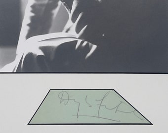 Autografo di Douglas Fairbanks Jr., firma vintage firmata