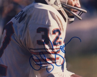 O.J. &quot;Simpson Autogramm &quot;&quot;Signed Buffalo Bills&quot;&quot; 8x10 Farbfoto&quot;