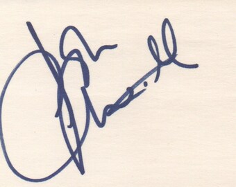 John Entwhistle autograph The Who signature