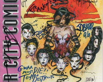 Comic Book Autographs Motor City Comic Con 1996