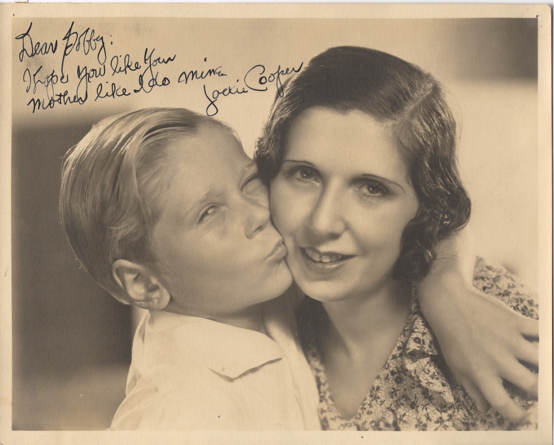 Jackie Cooper Autographed Photo - Etsy